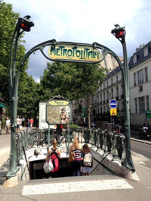 Metro in Place Pigalle