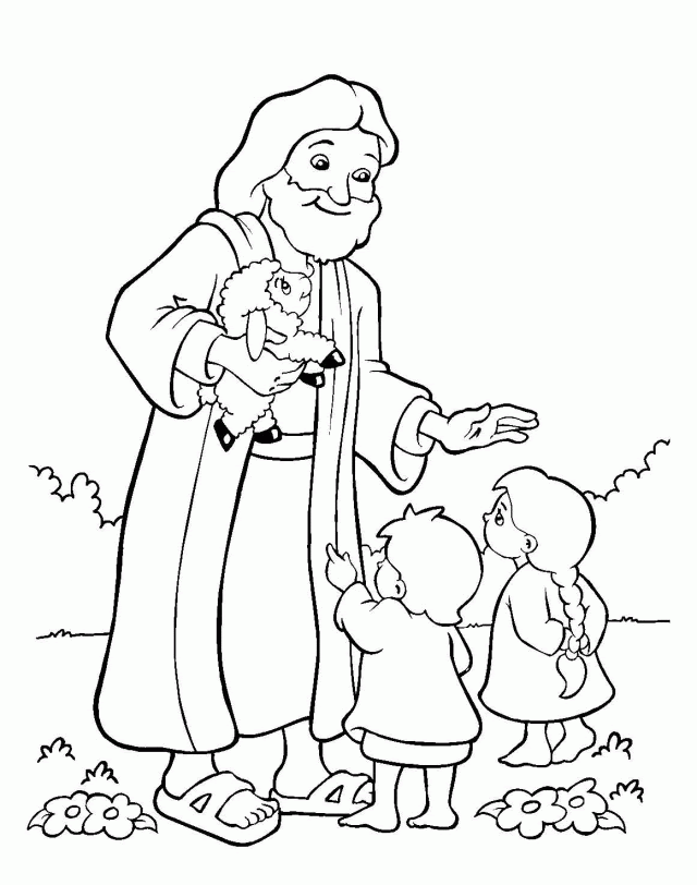 Spanish Bible Coloring Pages For Kids - Psalms in color bible ver