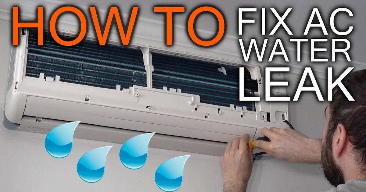 Air Conditioner Wall Unit Leaking Water - Window Air Conditioner
