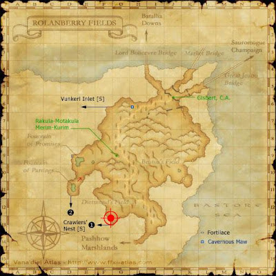 Campsitarus-- The guide to FFXI xp camps! ^^: 51-54 Rolanberry Fields [S]