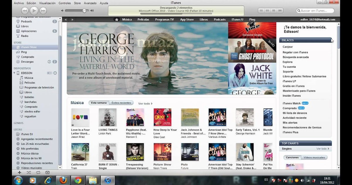 Descargar Itunes Gratis Para Ipod - Descargarisme