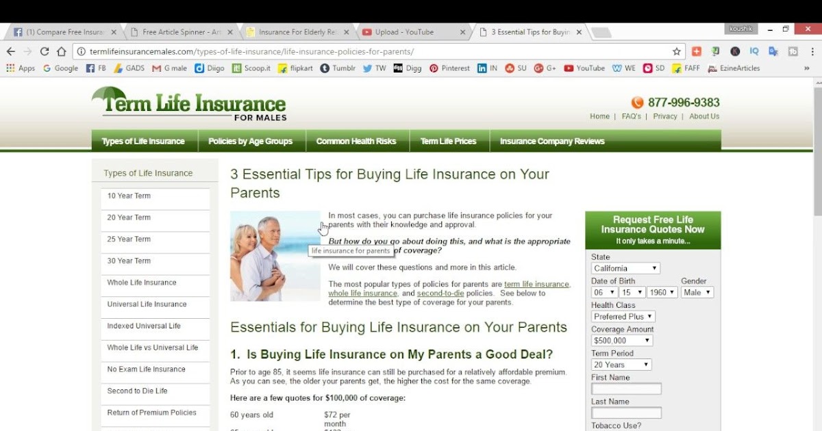 Buy Life Insurance Policy Online - Insurance Insight