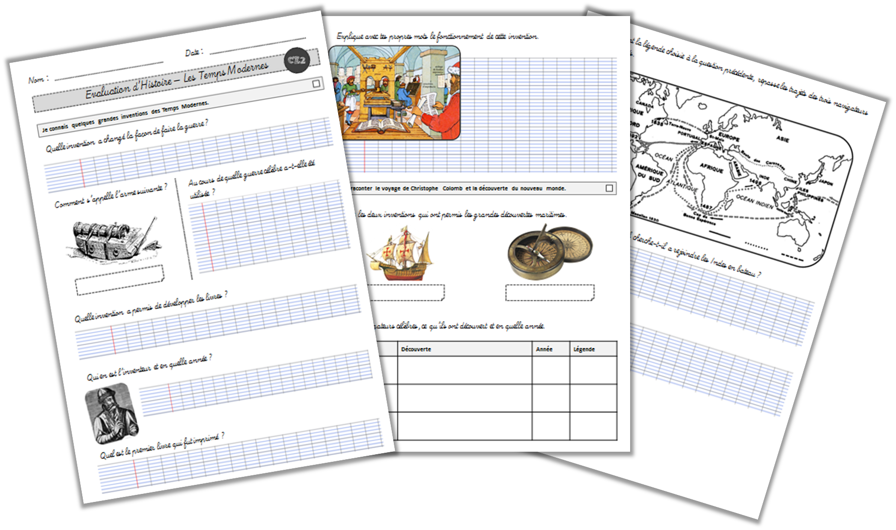 Les Temps Modernes Ce2 Lutin Bazar Black And Gold Games: Jeu Questionnaire Noir Et Blanc