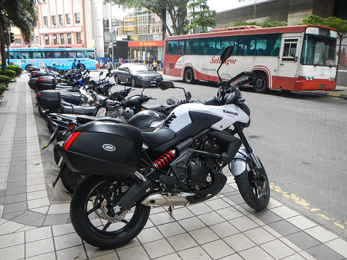 Parked Motorcycles Malaysia
