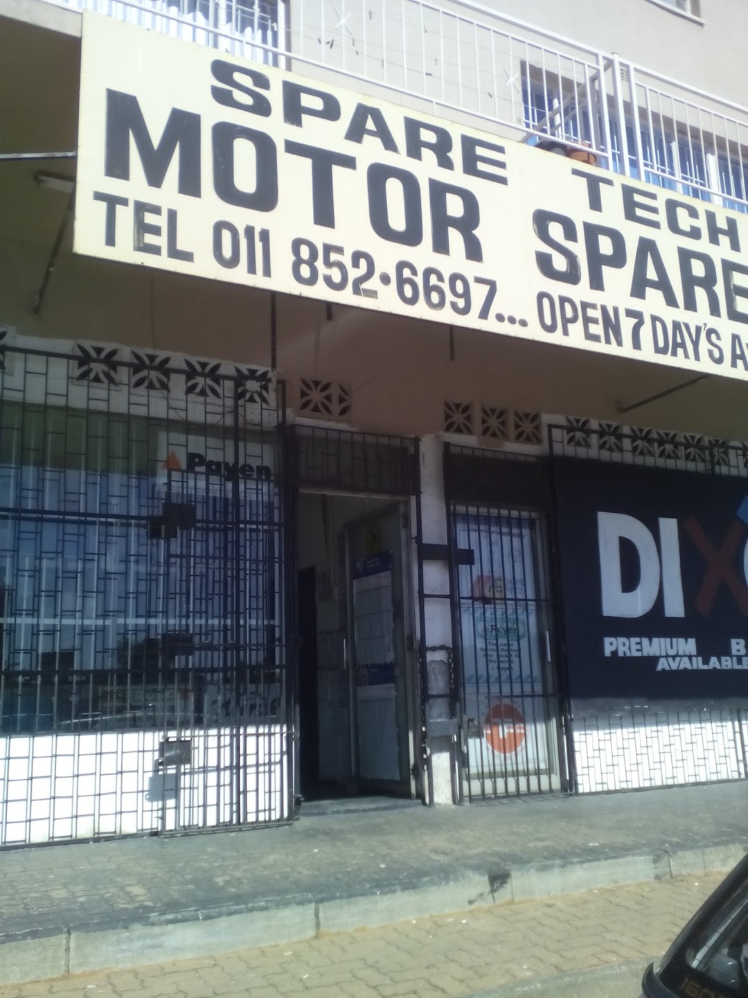 Spare Tech Motor Spares, Lenasia, Johannesburg