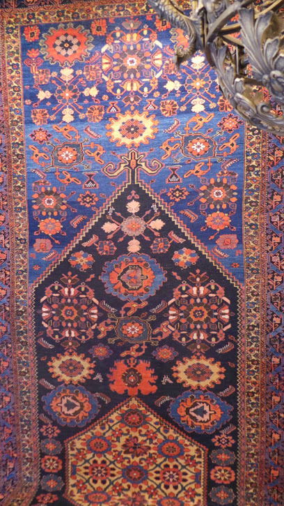 Tienda alfombra persa portada