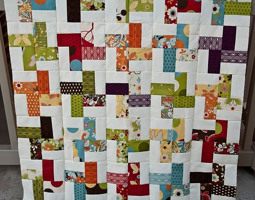 patching up quilt top
