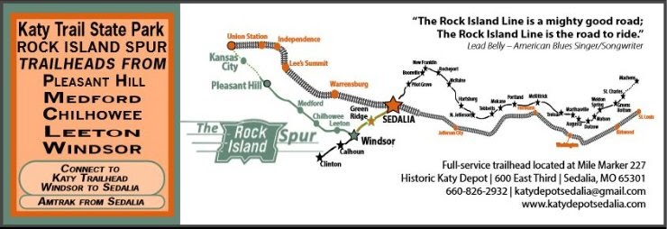Katy Trail Map With Mile Markers - Maps For You