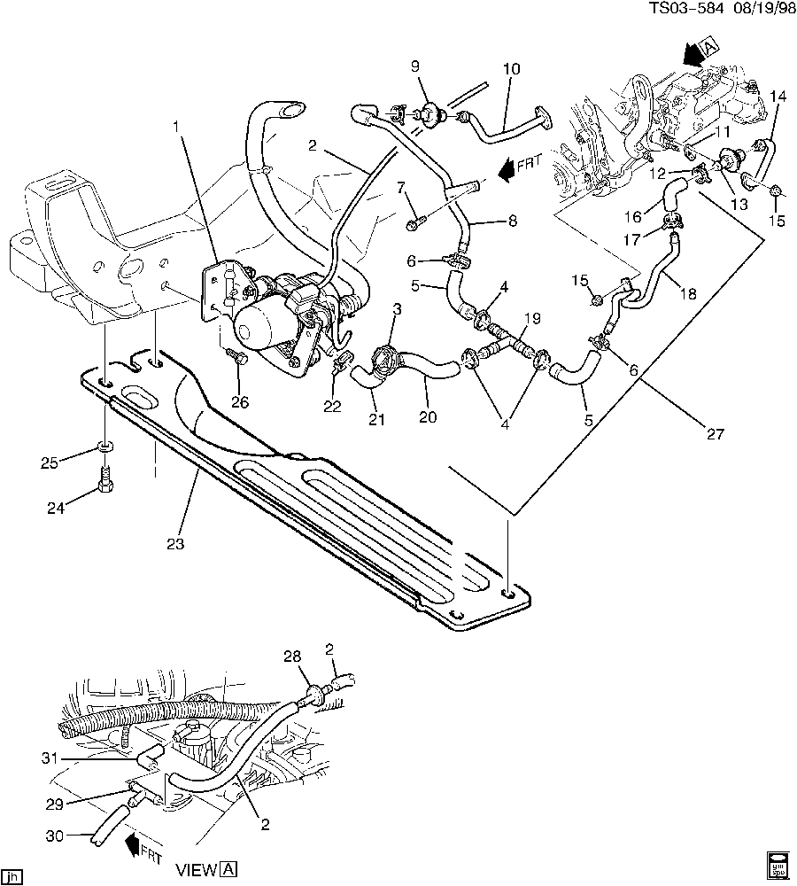 Chevy S10 Body Parts Diagram - General Wiring Diagram