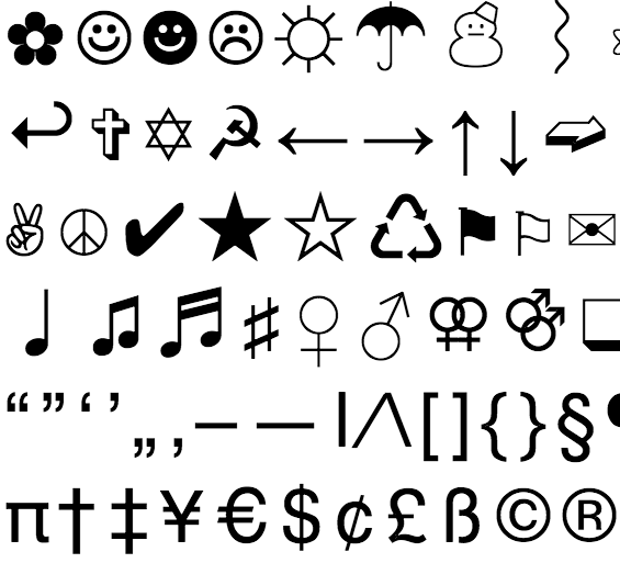 Copy and paste quotes symbols copy paste icons cool symbols 