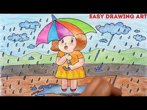Featured image of post Simple Rainy Season Easy Drawing : Please respect each stuff and artist, no stolen draw, do not claim as your own, no redistribute.