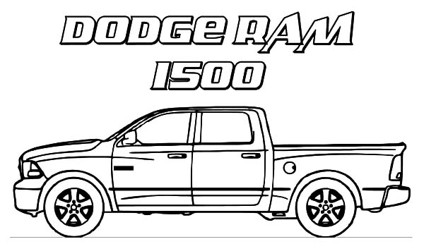 Ram 2500 Coloring Pages Make Wonderful World With Coloring