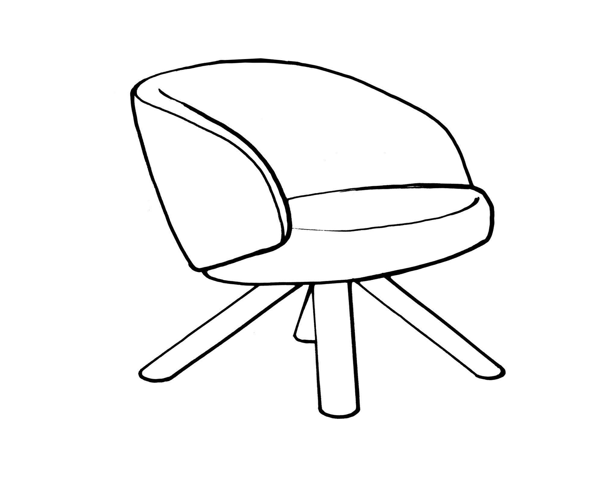 Images Of Chair Drawing Easy