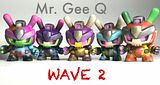 Mr Gee Q wave 2 - custom Dunny series from Rick Strohmeyer!