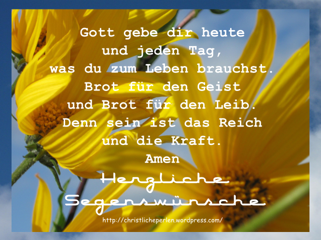 Segenswünsche Zum Geburtstag Christlich