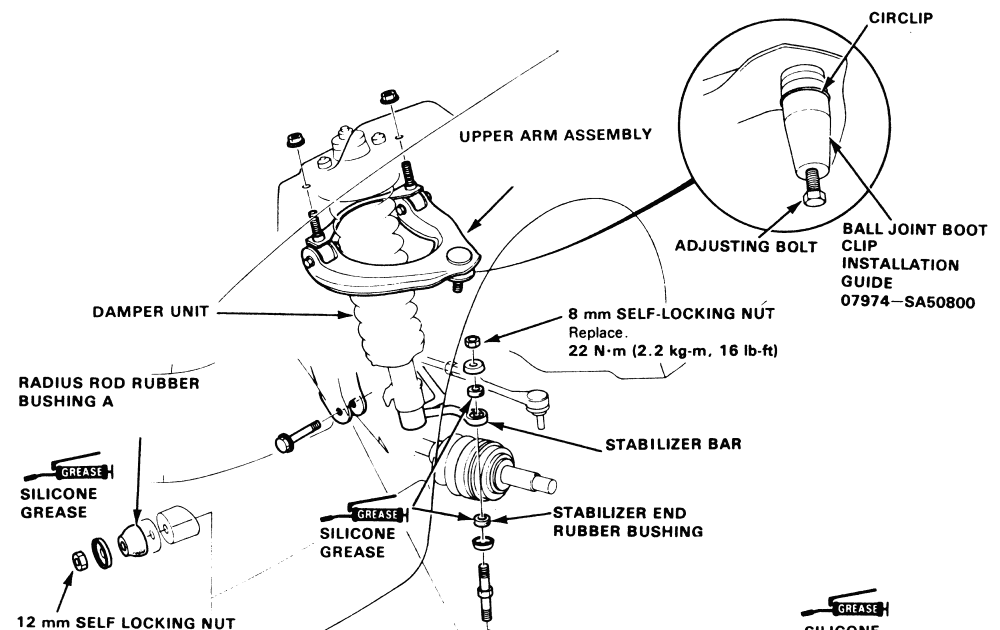 Honda Civic Front Suspension Diagram - Hanenhuusholli