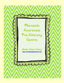 Pre-literacy Phonemic Awareness Package