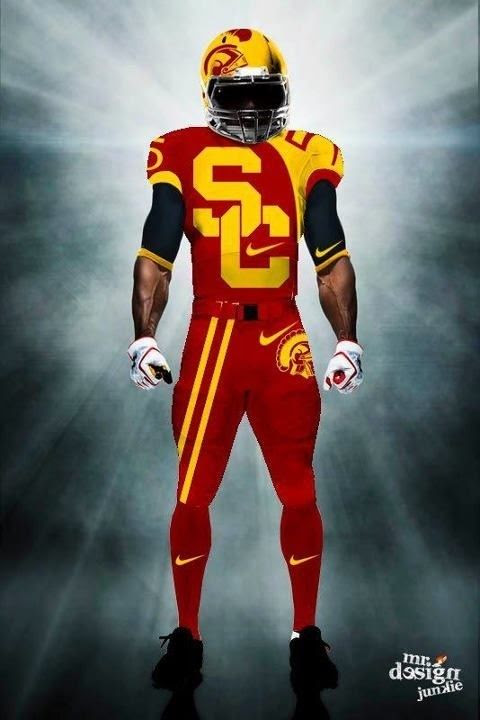 New Usc Football Uniforms 2015
