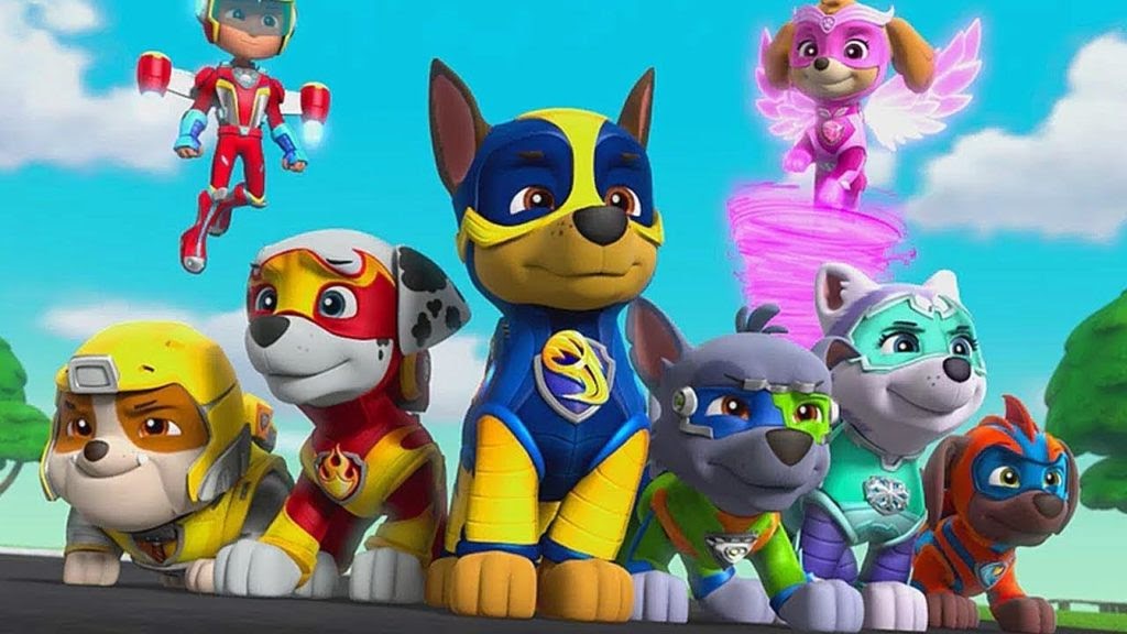 Ausmalbilder Mighty Pups Ryder - PAW Patrol | Mighty Pups Charged Up