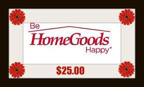 Home Goods Gift Card Giveaway
