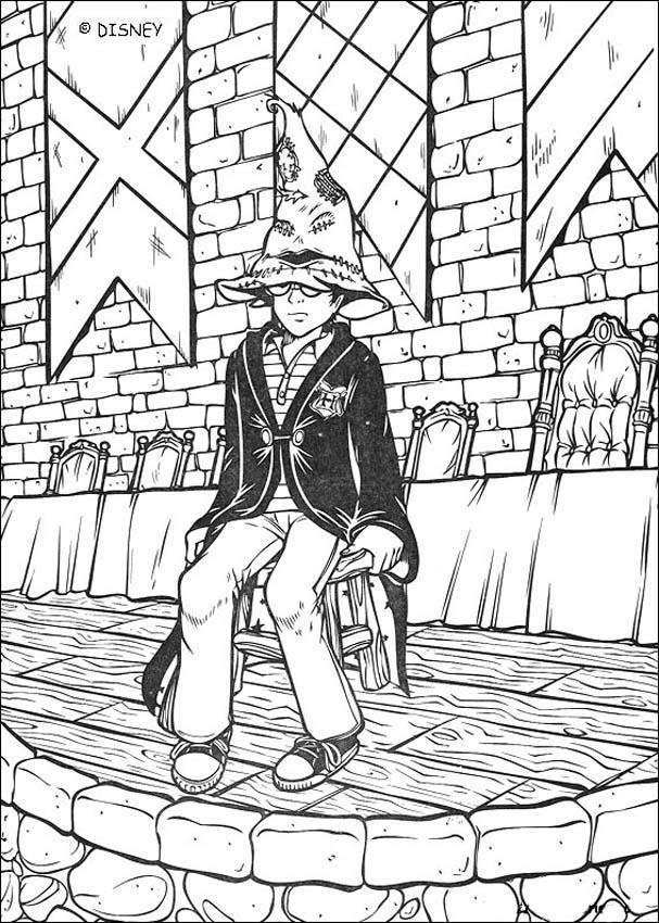 Coloriage 4 Maisons Harry Potter