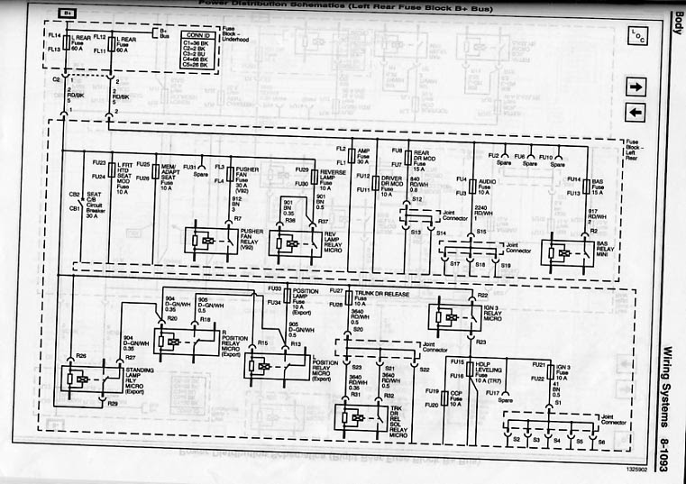 Cadillac Bose Amp Wiring Diagram