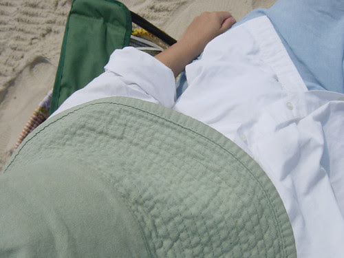 at the beach