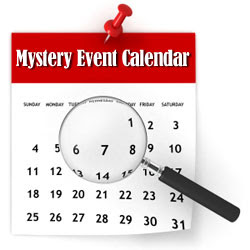 Mystery Event Calendar