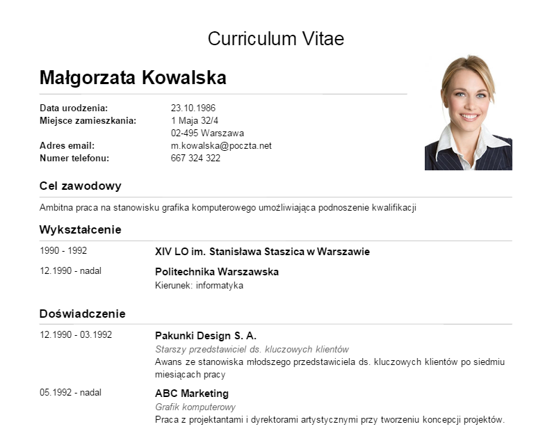 Your cv. CV образец. Пример CV на английском. Резюме на польском. CV образец на польском.