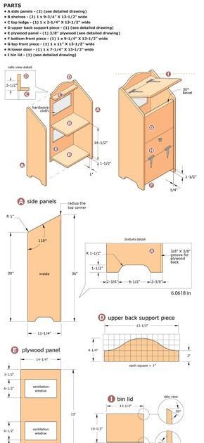 Woodworking Plans Bread Box