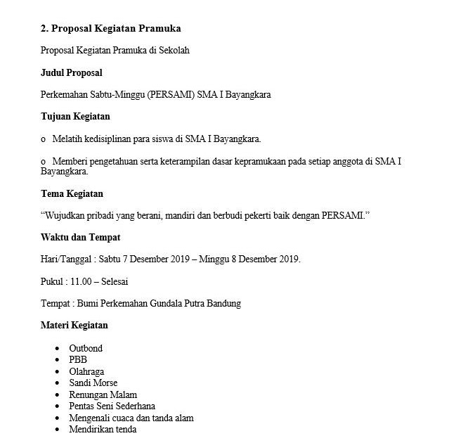Proposal Kegiatan Bazzar Proposal Kegiatan Bazzar