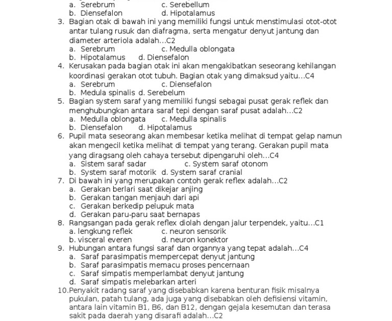 Soal Essay Dan Jawaban Tentang Sistem Kardiovaskuler - Guru Besar