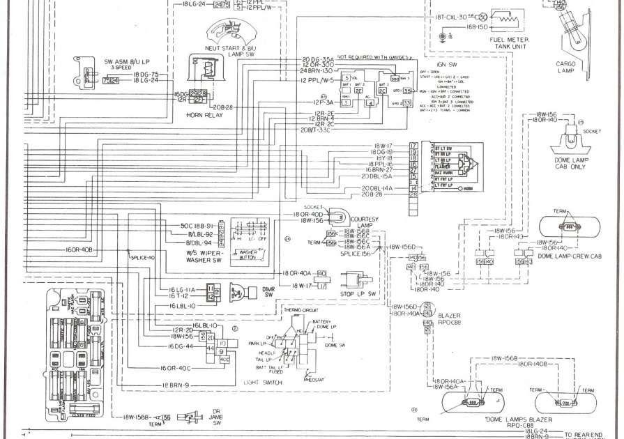 1984 Chevy Steering Column Wiring | schematic and wiring diagram