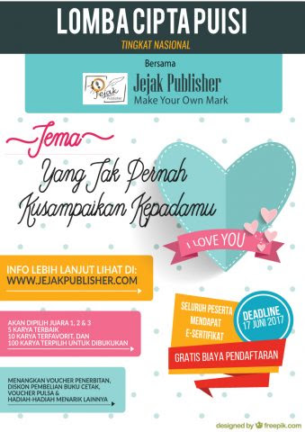 Kumpulan Contoh Poster Lomba Puisi Contoh Kumpulan Puisi Baru Terbaik