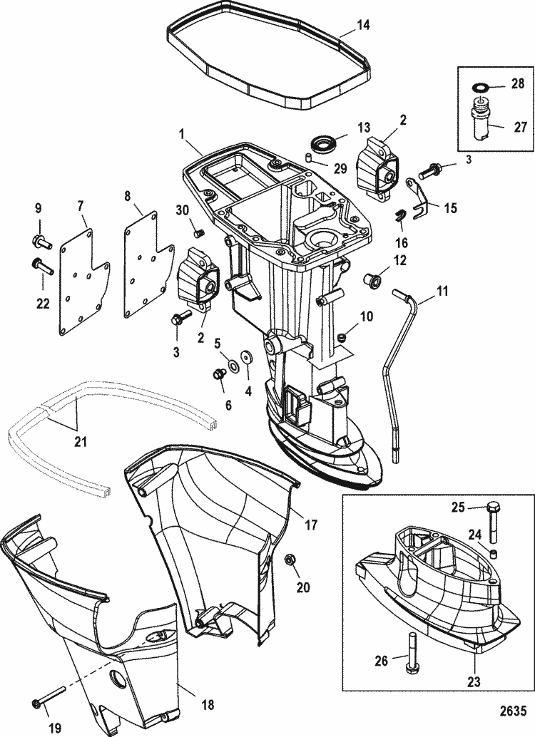Honda Outboard Motor Parts - Top Honda