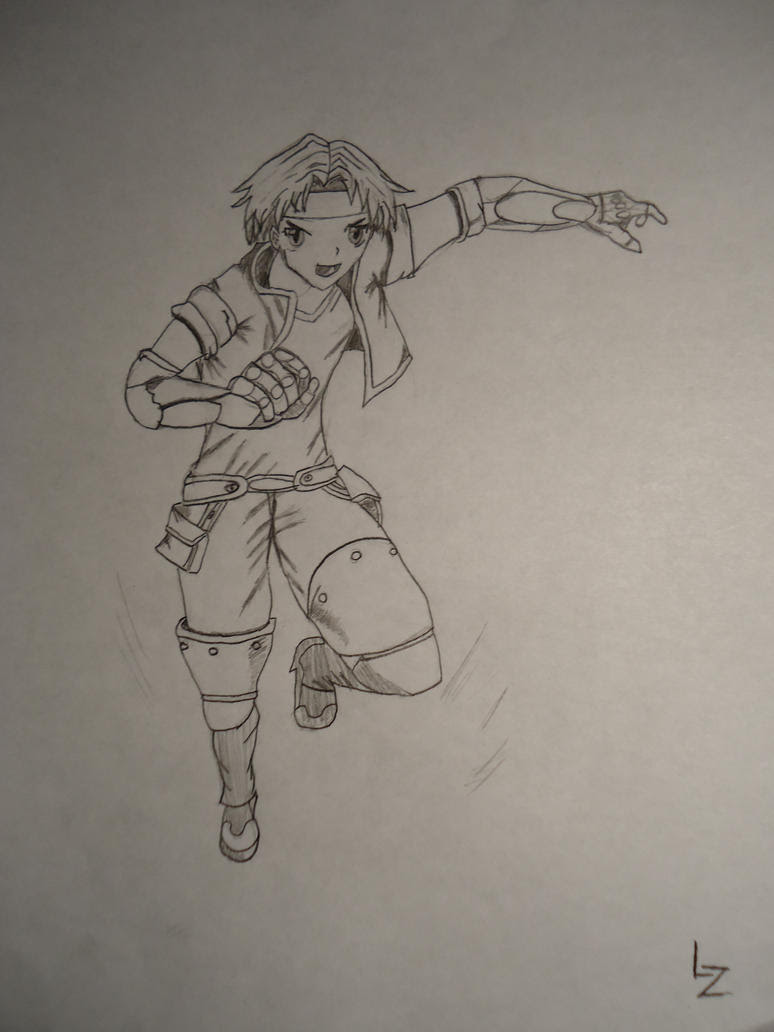 Side View Anime Boy Running - hargachargerlaptoptokokomputeronline