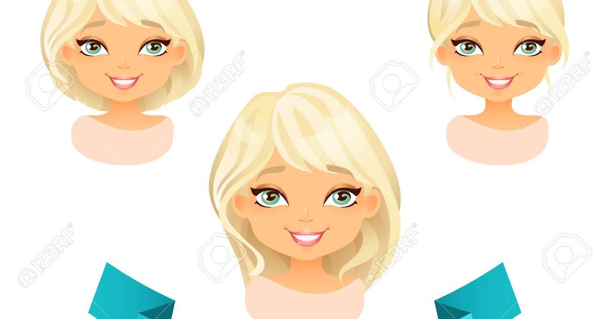 Udhyu 女の子 髪型 ボブ イラスト
