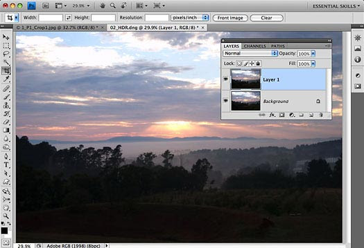 Adobe Photoshop CS4 Tutorial - Transforming A Smart Object In CS4 Working In Adobe Camera Raw - ACR - Adobe Camera Raw Tips
