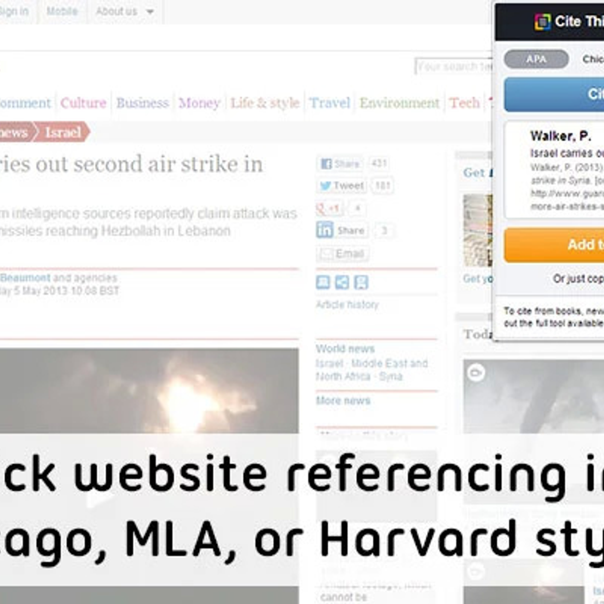 Automatic Apa Citation