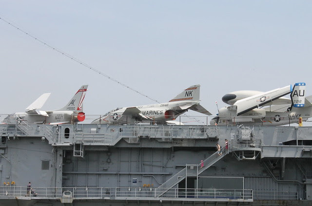 At the Intrepid Museum