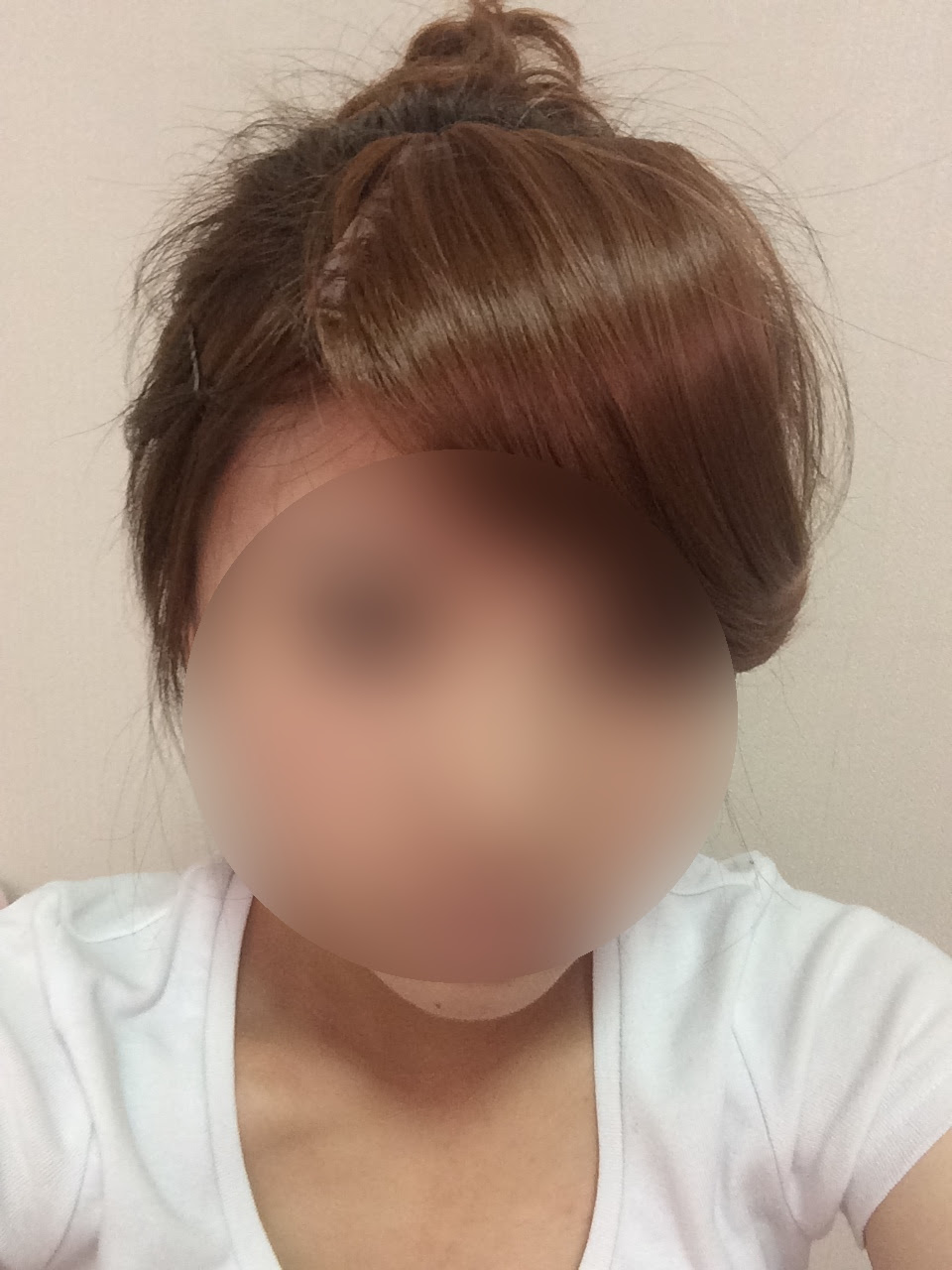 セリア 前髪 ウィッグ 黒