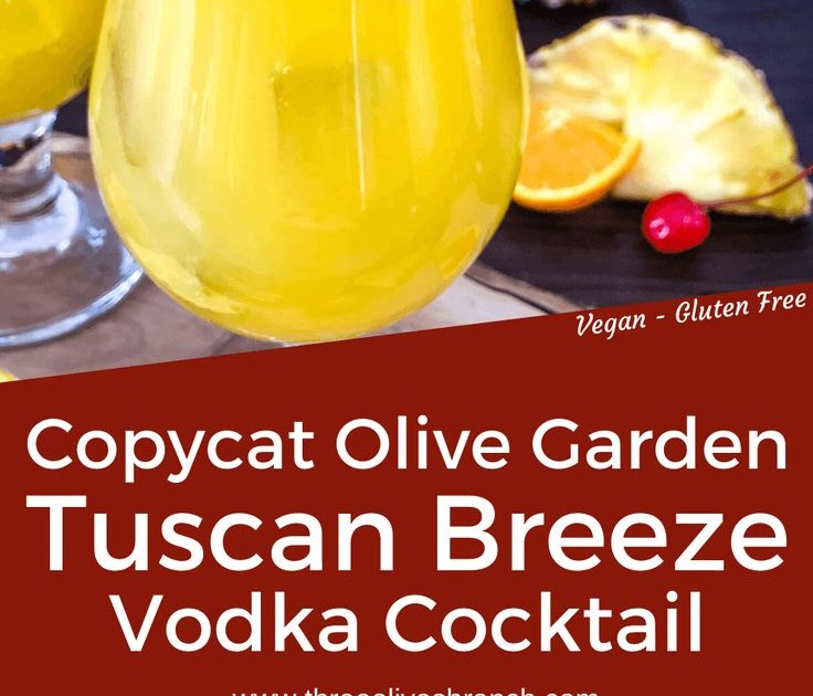 Olive Garden Mixed Drink Recipes