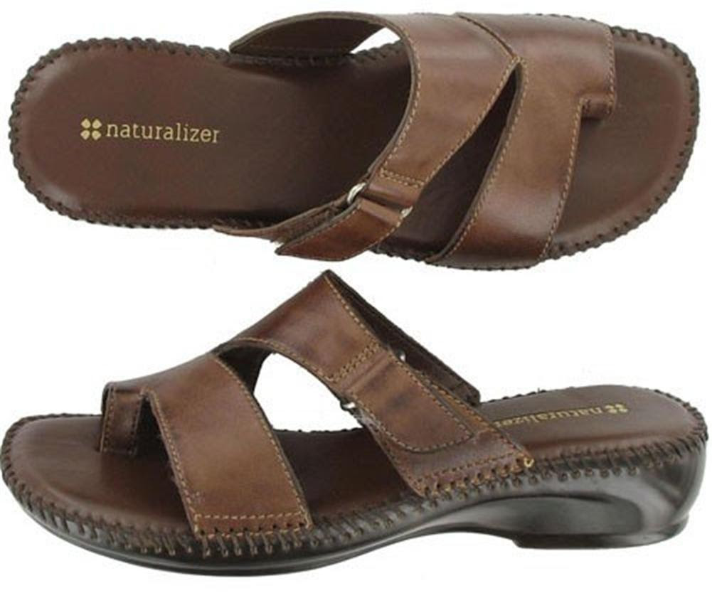 Naturalizer Sandals With Toe Loop ~ Leather Sandals For Men