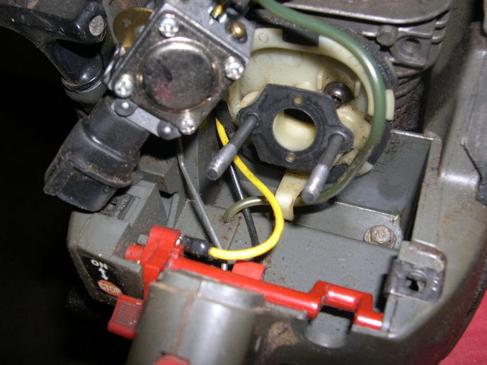 Poulan pro 42cc chainsaw fuel line diagram