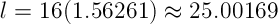 Line height calculation for size 16 font in a 550px-wide setting Sample line height calculation