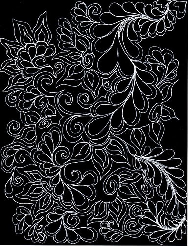 doodle#2 Feather fill