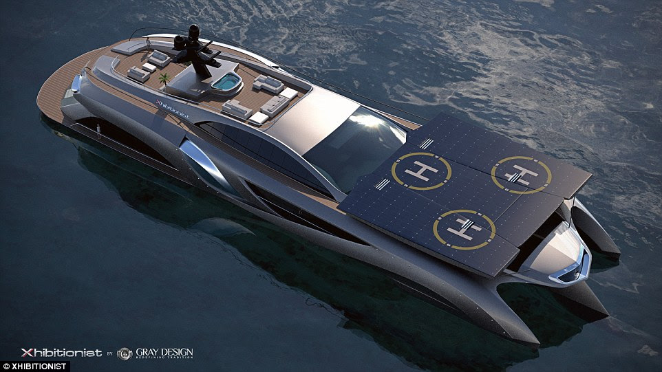 Is it a boat, is it a car? No, it's a megayacht. The supercar designer's megaboat costs more than £16 million