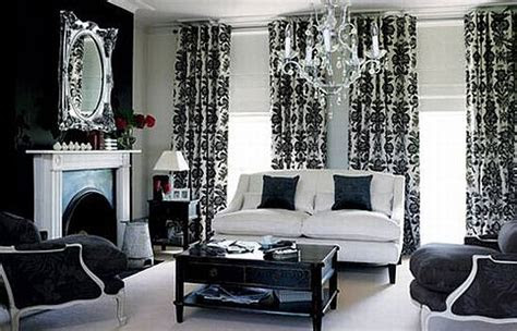 Black White And Grey Living Room - Home Design