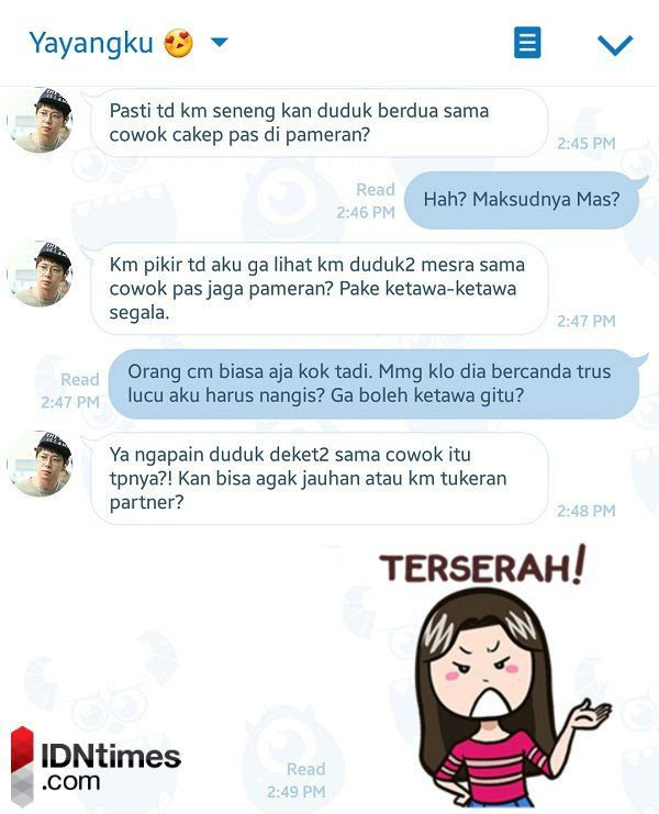 17 Tipe Pacar Dari Caranya Membalas Chat, Pacarmu yang Mana? Kabar