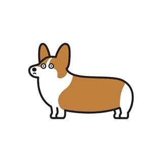 コーギー イラスト 簡単 165925 Kabegamiwolujp